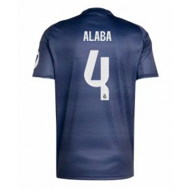 Pánské fotbalový oblečení Real Madrid David Alaba #4 Venkovní košile 2025-26 Krátkým Rukávem